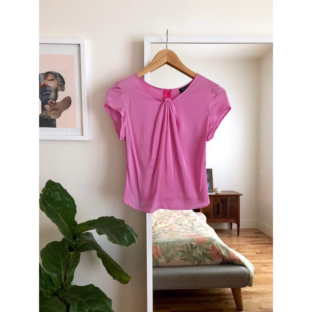 Giorgio Armani Pink Silk Blouse🌸